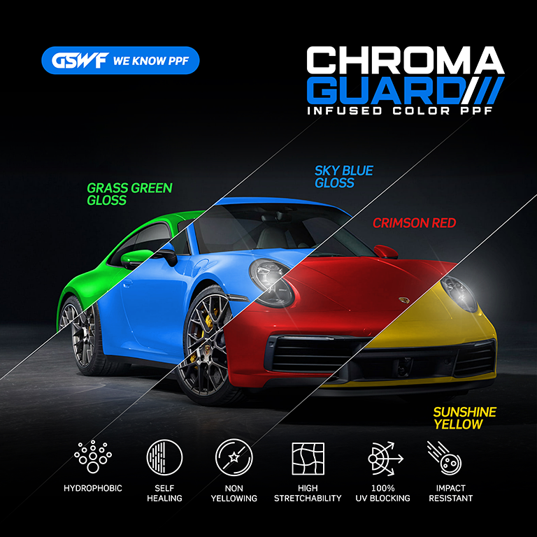 Paint Protection Film | GSWF Infused Color PPF