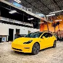 gswf_Sunshine_Yellow_Gloss_colored_ppf_tesla_model3.webp