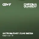 GSWF Satin Military Olive Green 1.52x16.5m