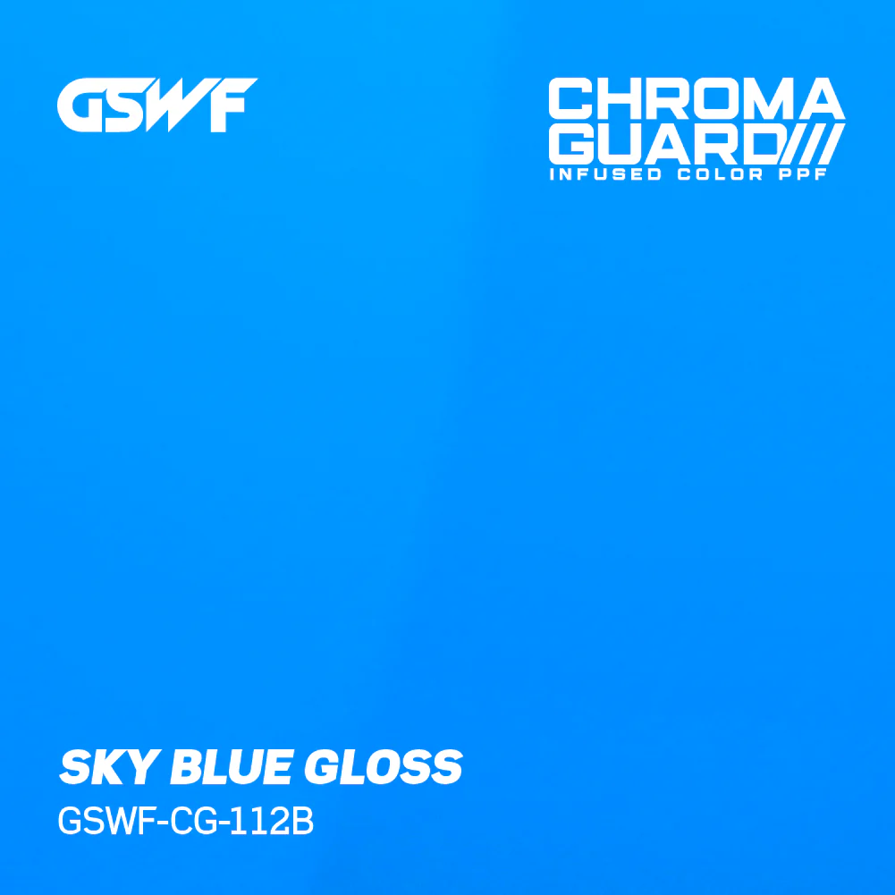GSWF Gloss Sky Blue 1.52x16.5m