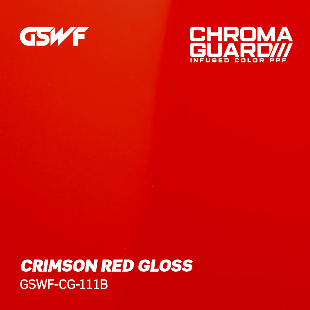 GSWF Crimson Red Gloss 1.52x16.5m