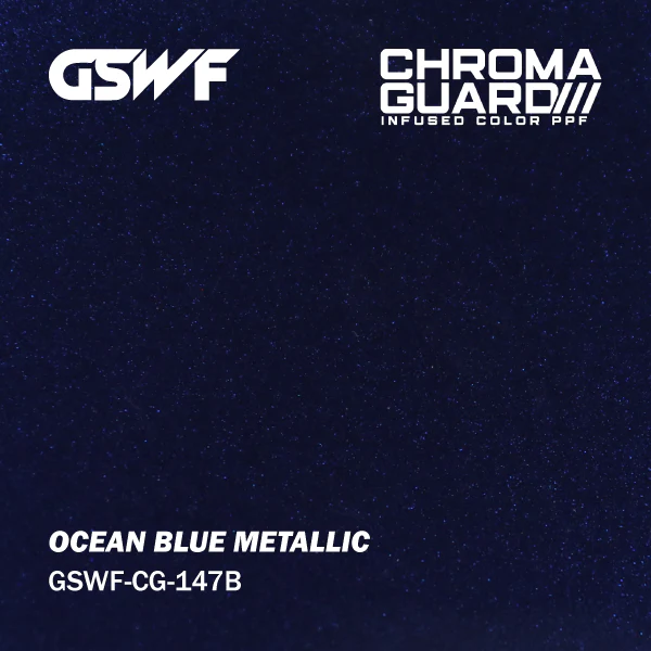 GSWF Ocean Blue Metallic 1.52x18m