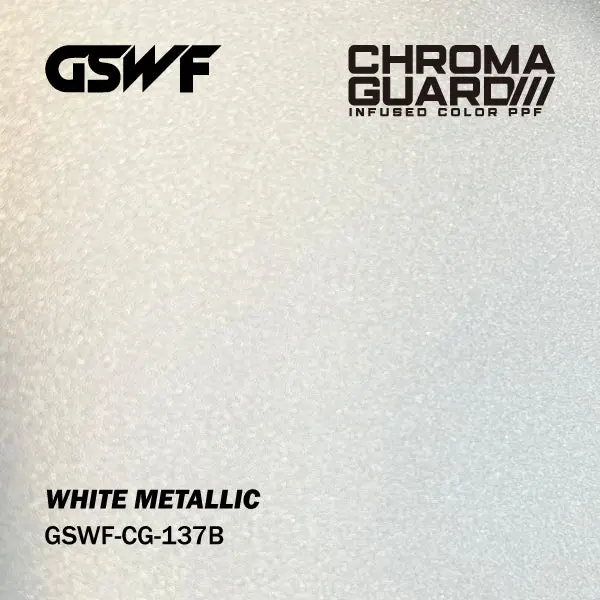 GSWF White Metallic 1.52x18m