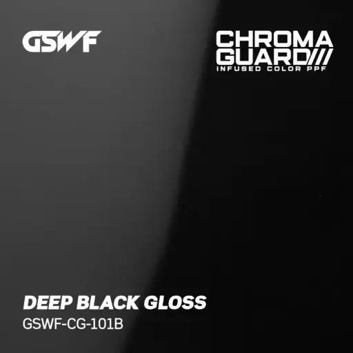 GSWF Deep Black Gloss 1.52x16.5m