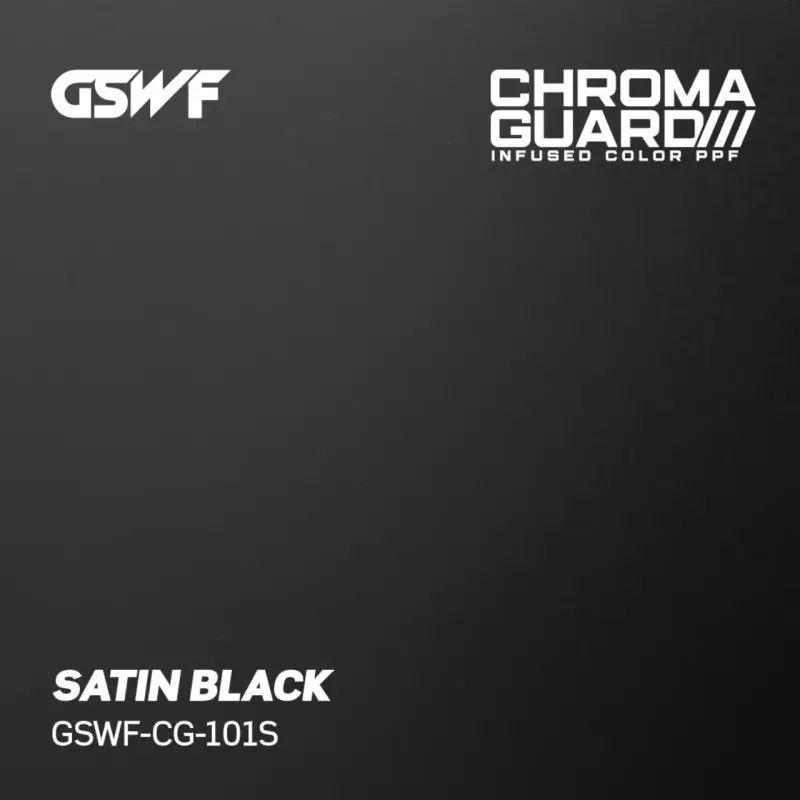 GSWF Satin Black 1.52x18m