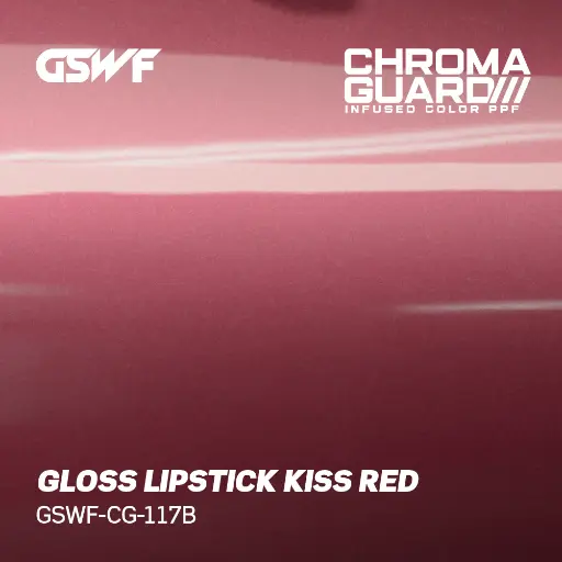 GSWF Gloss Lipstick Kiss Red 1.52x18m (Dry-Apply)