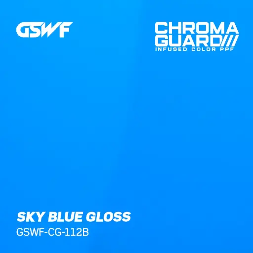 GSWF Gloss Sky Blue 1.52x16.5m