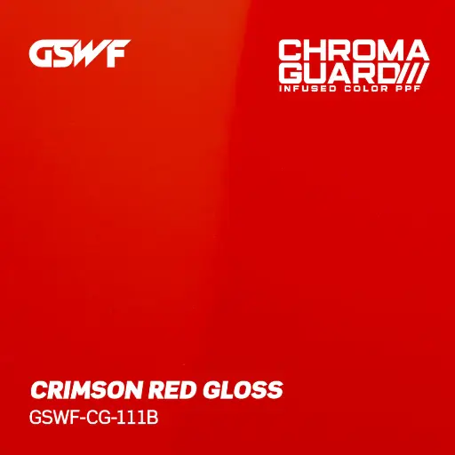 GSWF Crimson Red Gloss 1.52x16.5m