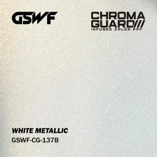 GSWF White Metallic 1.52x18m